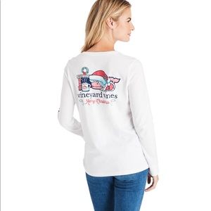 Vineyard vines Mrs Claus Christmas long sleeve